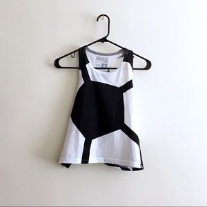 Adidas Climalite Soccer Ball Racerback Crop Top